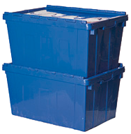 Large Plastic packing Crates for Rent